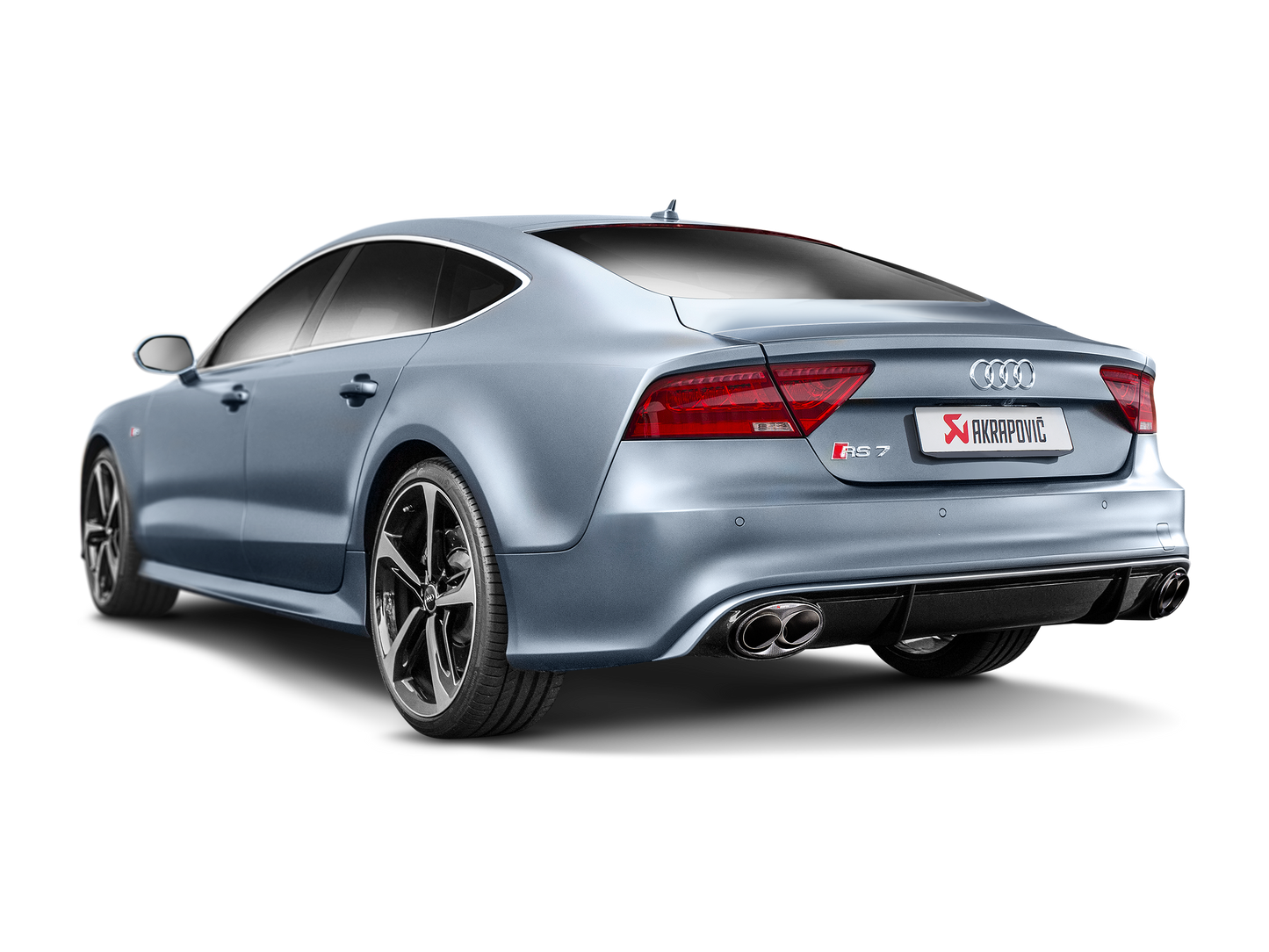 Akrapovic Evolution Line (titanium) Audi RS7 C7 - Car Part Plug