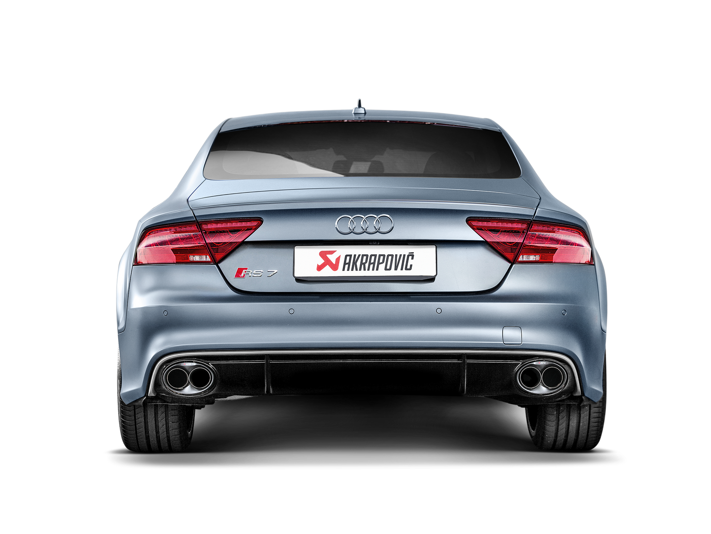 Akrapovic Evolution Line (titanium) Audi RS7 C7 - Car Part Plug