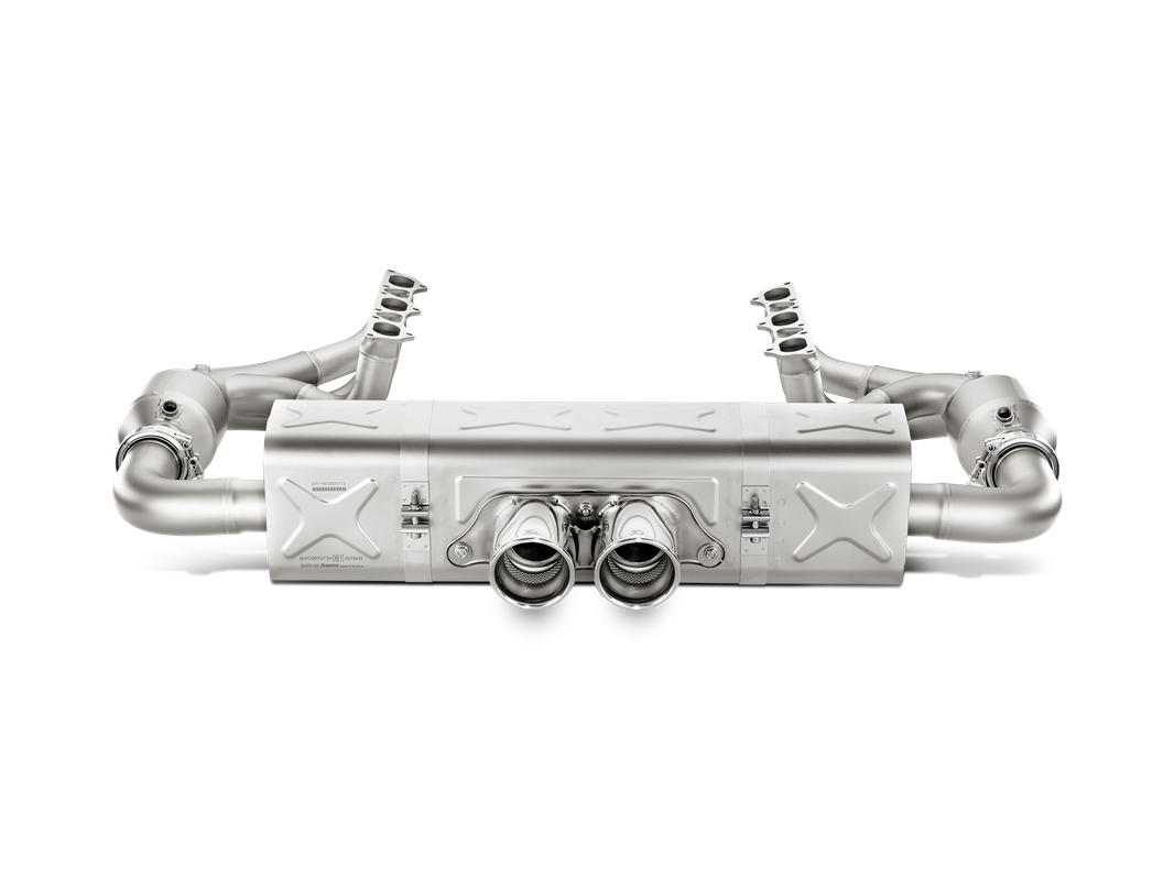 Evolution Race Header Set (titanium) Porsche 911 GT3 991 - Car Part Plug