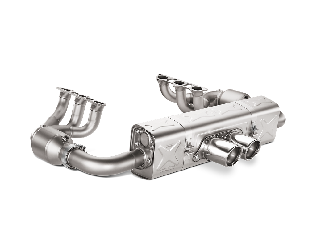 Evolution Race Header Set (titanium) Porsche 911 GT3 991 - Car Part Plug