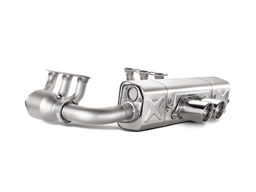 Evolution Race Header Set (titanium) Porsche 911 GT3 991 - Car Part Plug