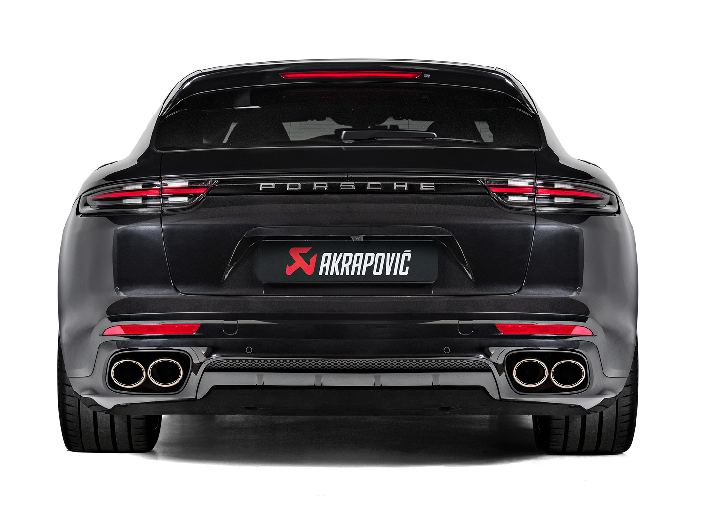 Akrapovic Evolution Line (titanium) Porsche Panamera 971 - Car Part Plug