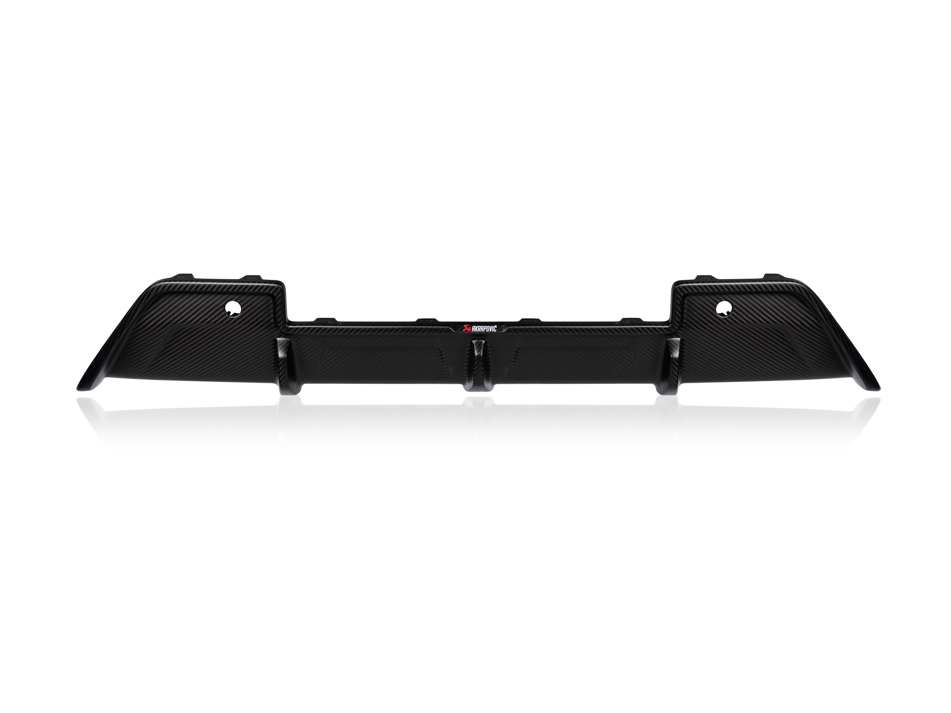 Akrapovic Rear Diffuser Carbon Fiber BMW X5M Competition F85 - Hoog glans - Car Part Plug