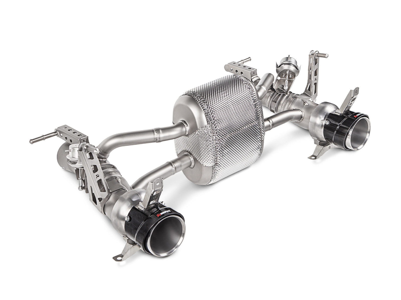 Akrapovic Slip-on Line (titanium) Ferrari 488 - Car Part Plug