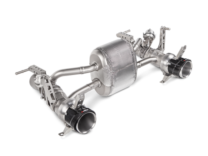 Akrapovic Slip-on Line (titanium) Ferrari 488 - Car Part Plug