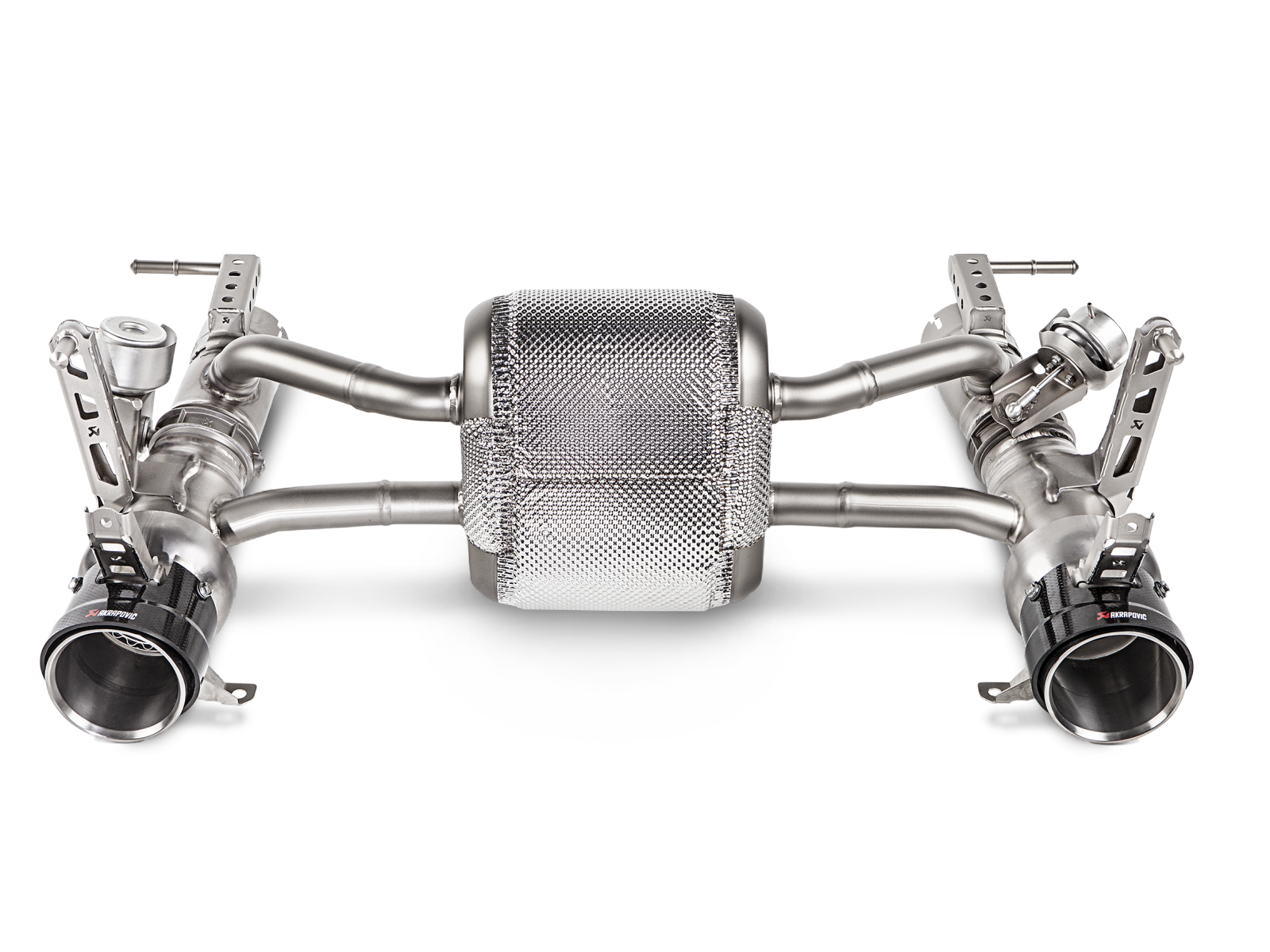 Akrapovic Slip-on Line (titanium) Ferrari 488 - Car Part Plug