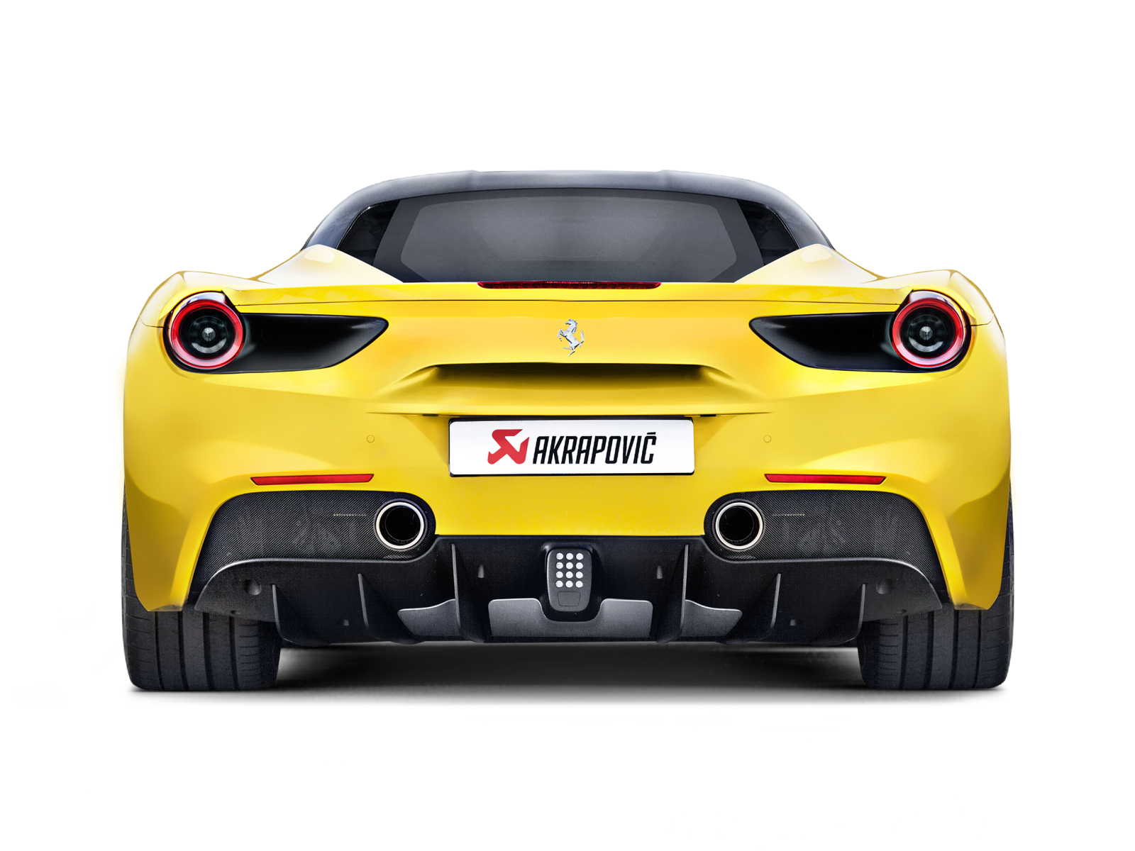 Akrapovic Slip-on Line (titanium) Ferrari 488 - Car Part Plug
