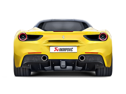 Akrapovic Slip-on Line (titanium) Ferrari 488 - Car Part Plug