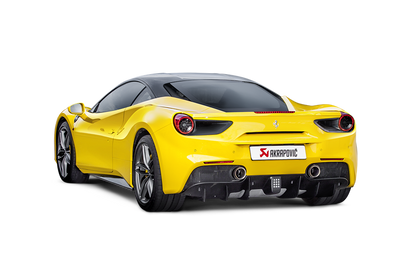 Akrapovic Slip-on Line (titanium) Ferrari 488 - Car Part Plug