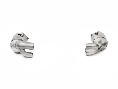 Link Pipe Set Met Cat. (RS) Porsche 911 Carrera 991.2 - Car Part Plug