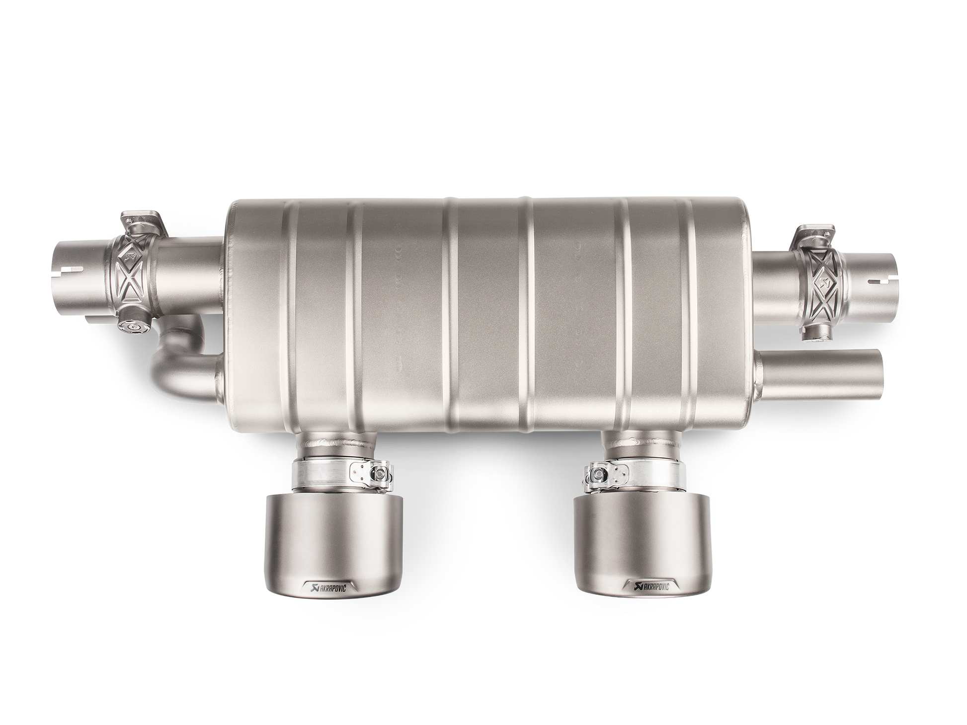 Akrapovic Slip-on Line (titanium) OE Porsche 911 Carrera 991.2 - Car Part Plug