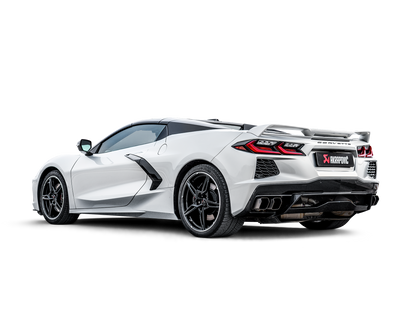 Akrapovic Slip-on Line (titanium) Chevrolet Corvette C8 6.2/5.5 - Car Part Plug