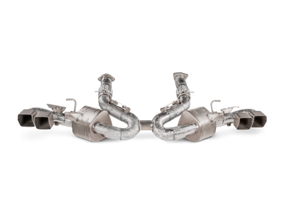 Akrapovic Slip-on Line (titanium) Chevrolet Corvette C8 6.2/5.5 - Car Part Plug