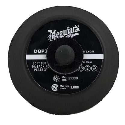 Soft Buff DA Backing Plate 3 inch
