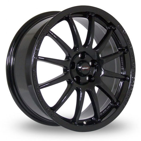 TEAM DYNAMICS Gloss Black  7.0 x 15" - Car Part Plug