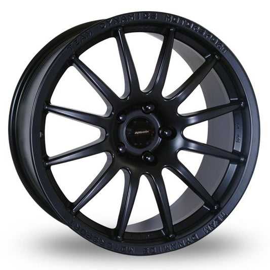 TEAM DYNAMICS Racing Black  7.0 x 15" - Car Part Plug