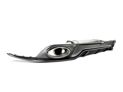 Akrapovic Rear Carbon Fiber Diffuser Porsche 911 991 Turbo - Car Part Plug