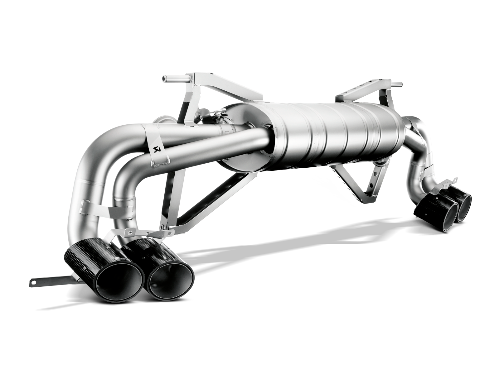 Akrapovic Slip-on Line (titanium) Lamborghini Gallardo 1e Gen. - Car Part Plug