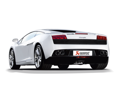 Akrapovic Slip-on Line (titanium) Lamborghini Gallardo 1e Gen. - Car Part Plug