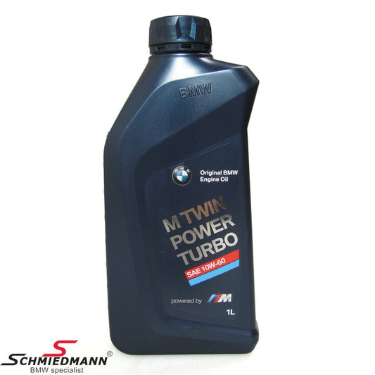 Engine oil 1L can original /// M BMW Twin Power Longlife-01 oil SAE 10W-60