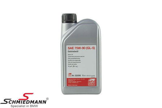 Differentieelolie OSP synthetisch 75W-90, 1,0 liter can
