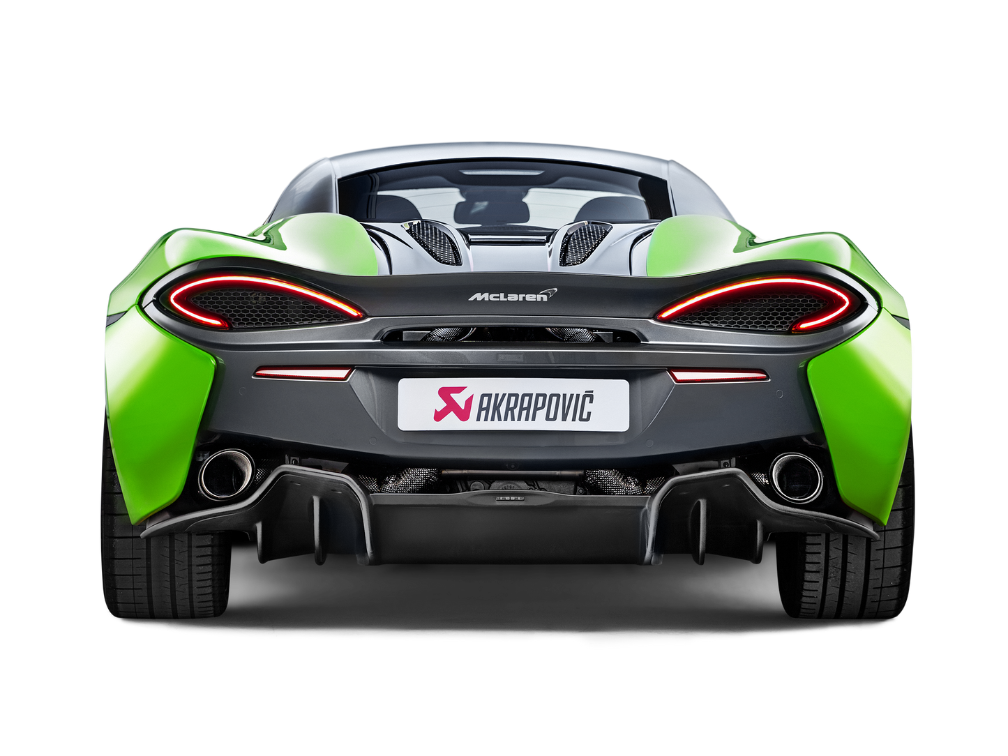 Akrapovic Slip-on Line (titanium) Mclaren 570S - Car Part Plug