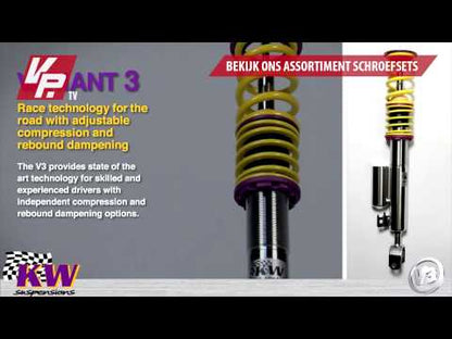 KW Suspension Schroefset V3 Met Stilleggingset Alfa Romeo 8C 2007 - heden