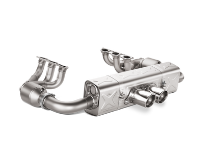 Evolution Race Header Set (titanium) Porsche 911 GT3 991 - Car Part Plug
